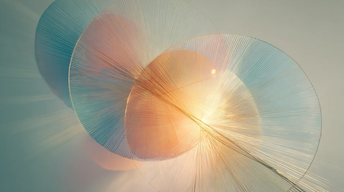 未来感のあるホログラム調（バリアント4）