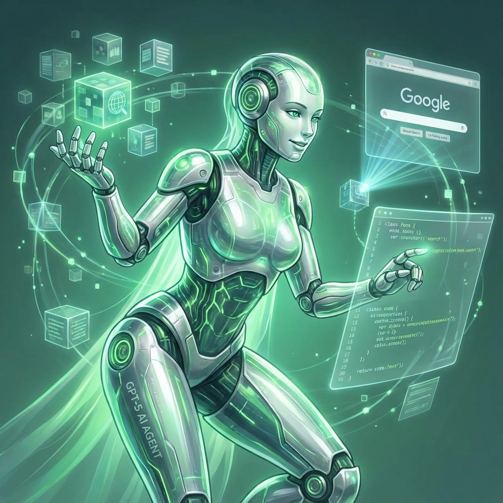 GPT-5のエージェント機能のイメージ