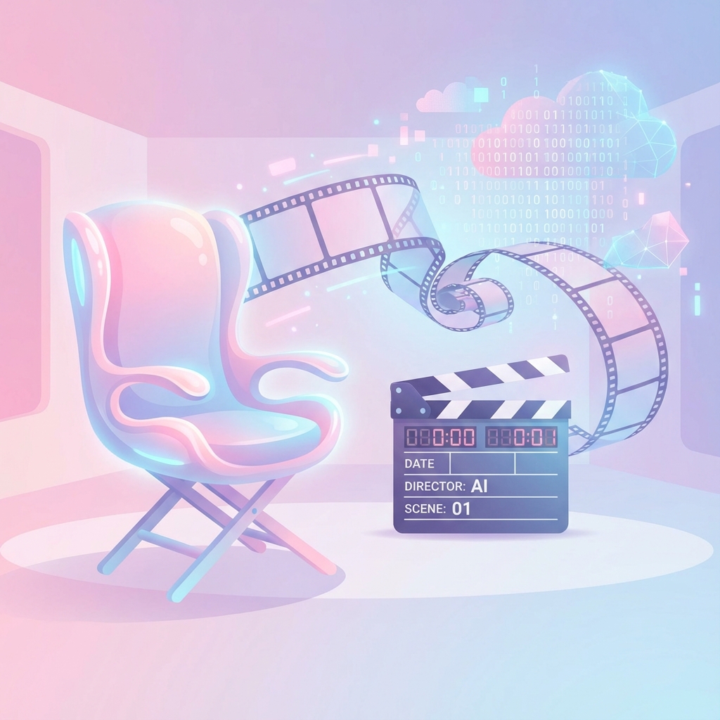 Sora 2のストーリーボード機能と動画制作の進化を表すイラスト