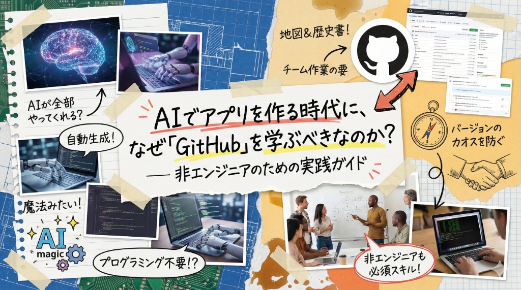 AIとGitHubの連携イメージ