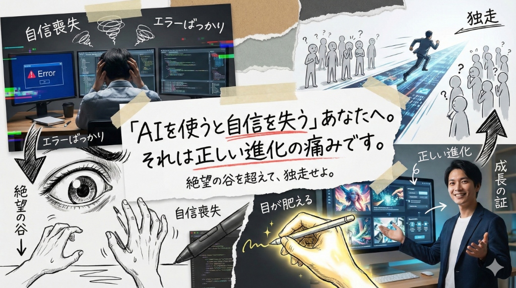 AI習得の絶望の谷を超える