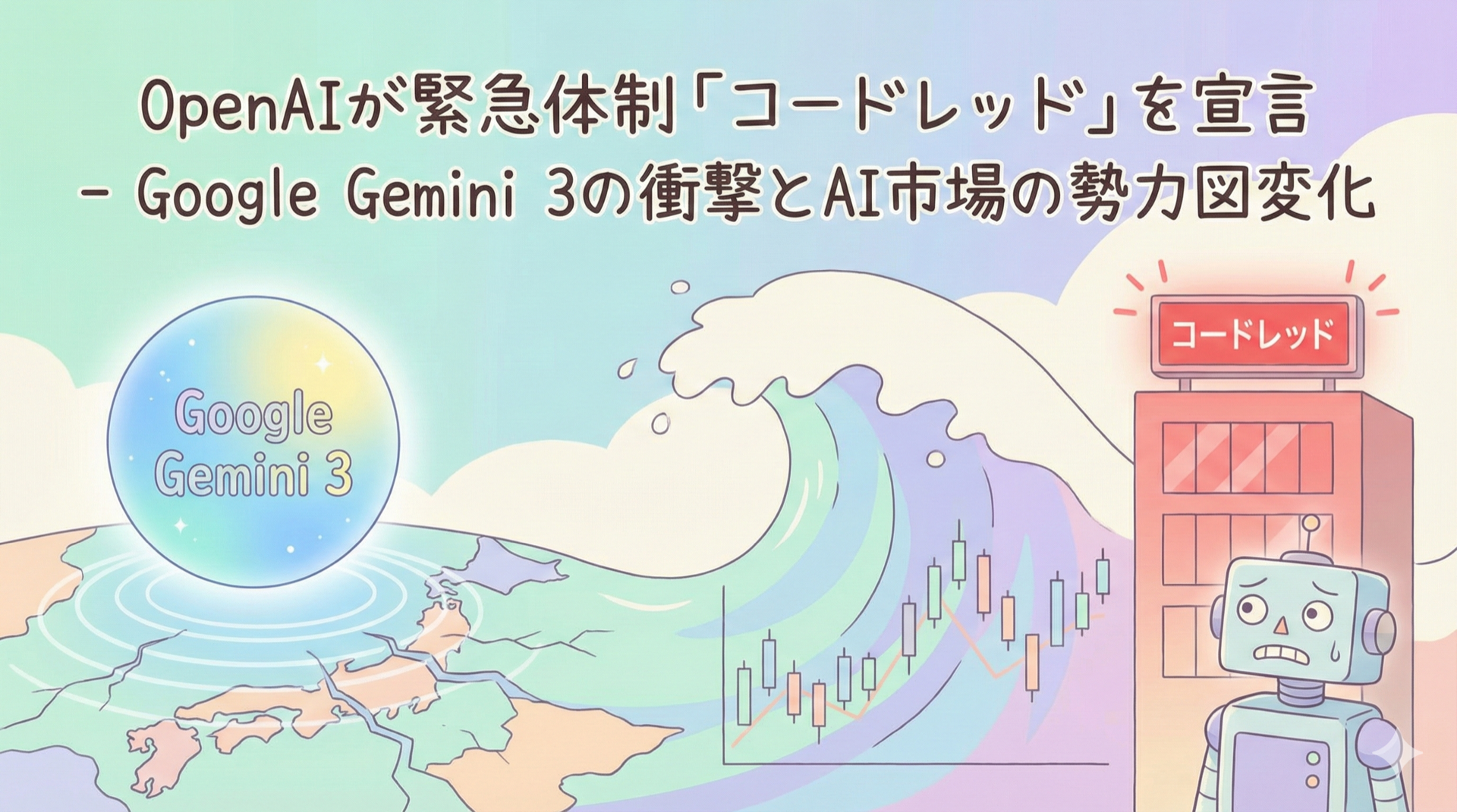 OpenAI コードレッド - AI市場の勢力図変化