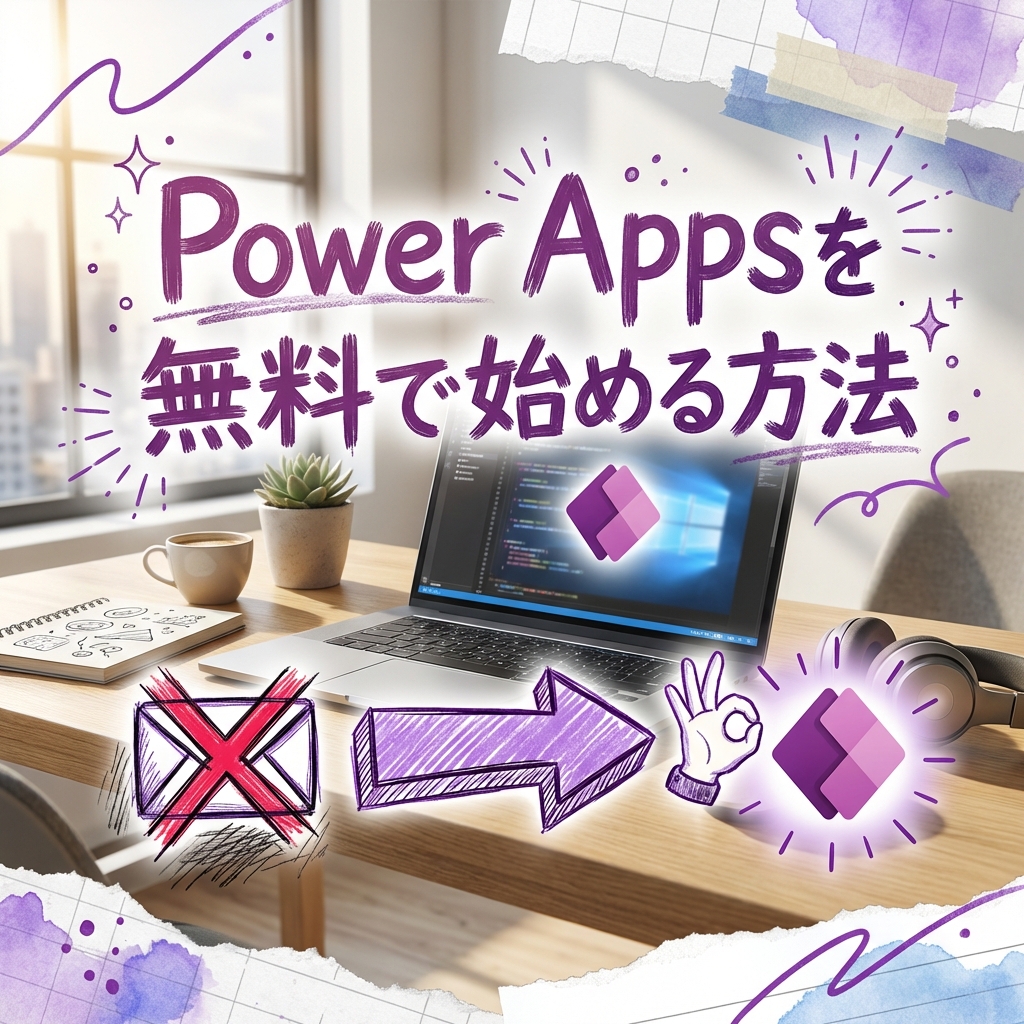 Power Appsを無料で始める方法